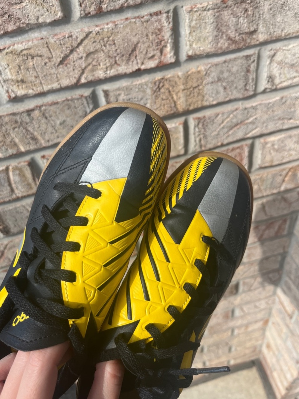 Nike Yellow and Black Sneakers